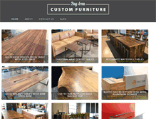 Tablet Screenshot of bayareacustomfurniture.com